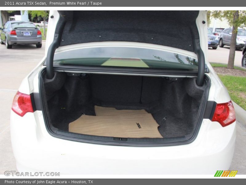 Premium White Pearl / Taupe 2011 Acura TSX Sedan