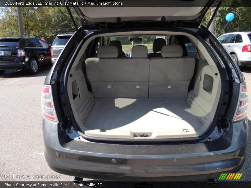 Sterling Grey Metallic / Medium Light Stone 2010 Ford Edge SEL