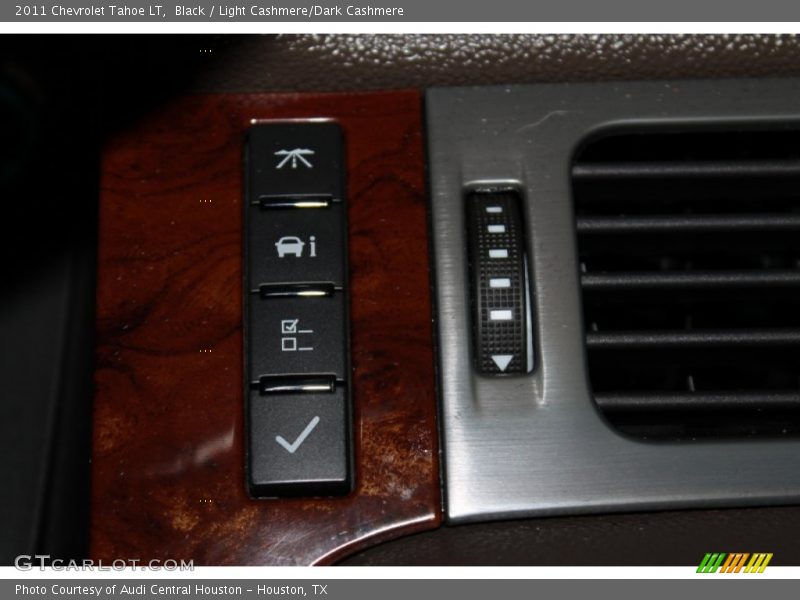 Black / Light Cashmere/Dark Cashmere 2011 Chevrolet Tahoe LT