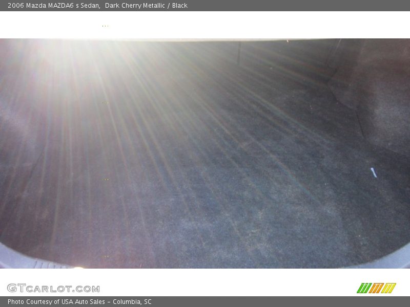 Dark Cherry Metallic / Black 2006 Mazda MAZDA6 s Sedan