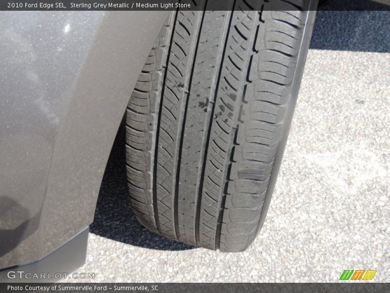 Sterling Grey Metallic / Medium Light Stone 2010 Ford Edge SEL