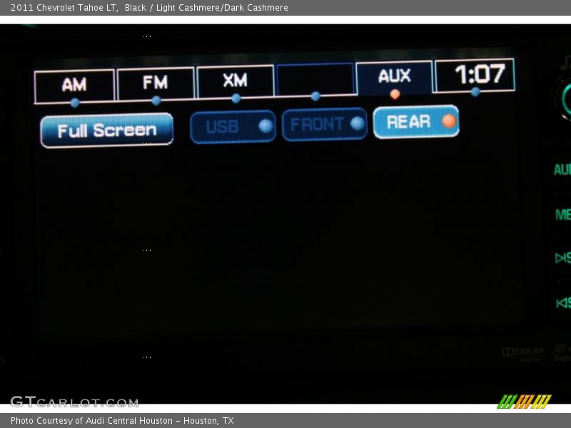 Black / Light Cashmere/Dark Cashmere 2011 Chevrolet Tahoe LT