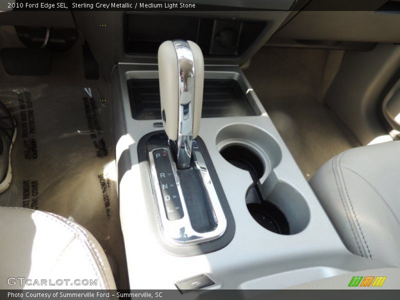 Sterling Grey Metallic / Medium Light Stone 2010 Ford Edge SEL