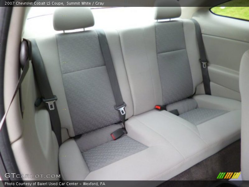 Summit White / Gray 2007 Chevrolet Cobalt LS Coupe
