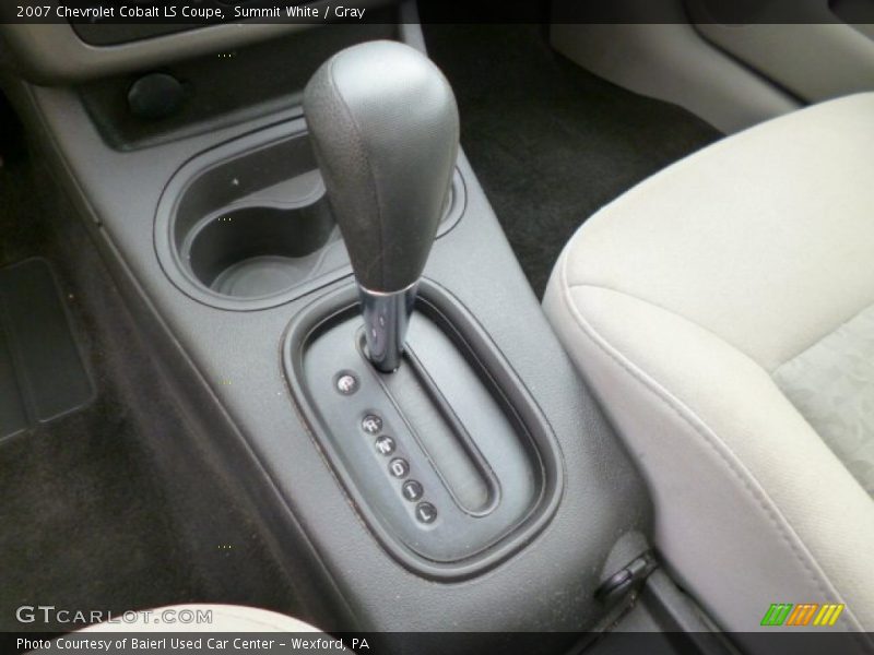 Summit White / Gray 2007 Chevrolet Cobalt LS Coupe