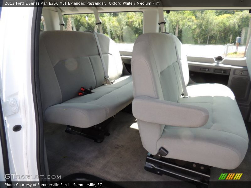 Oxford White / Medium Flint 2012 Ford E Series Van E350 XLT Extended Passenger