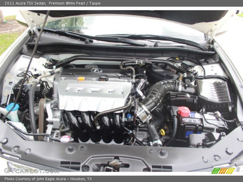 Premium White Pearl / Taupe 2011 Acura TSX Sedan