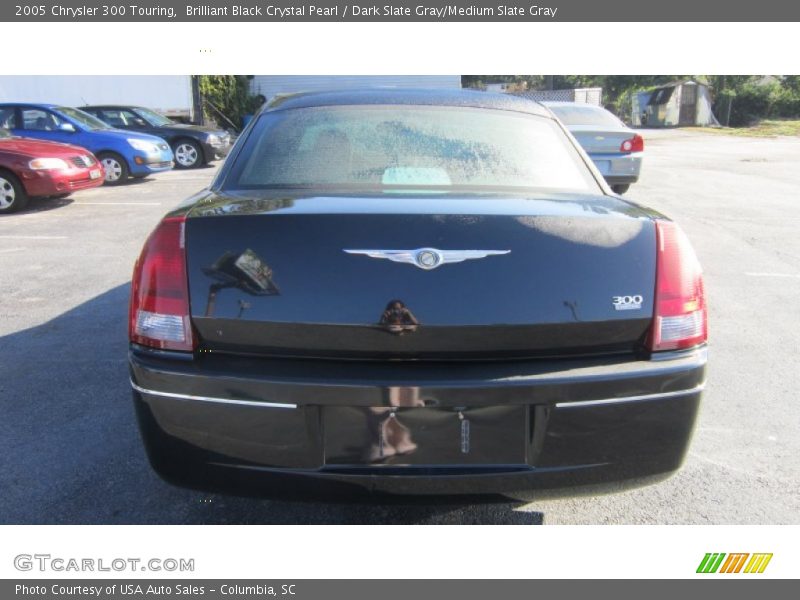 Brilliant Black Crystal Pearl / Dark Slate Gray/Medium Slate Gray 2005 Chrysler 300 Touring