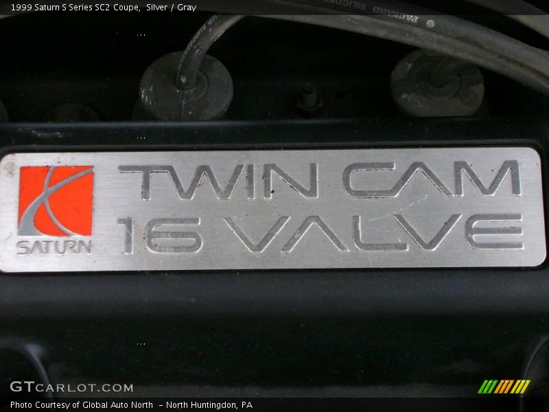 Silver / Gray 1999 Saturn S Series SC2 Coupe