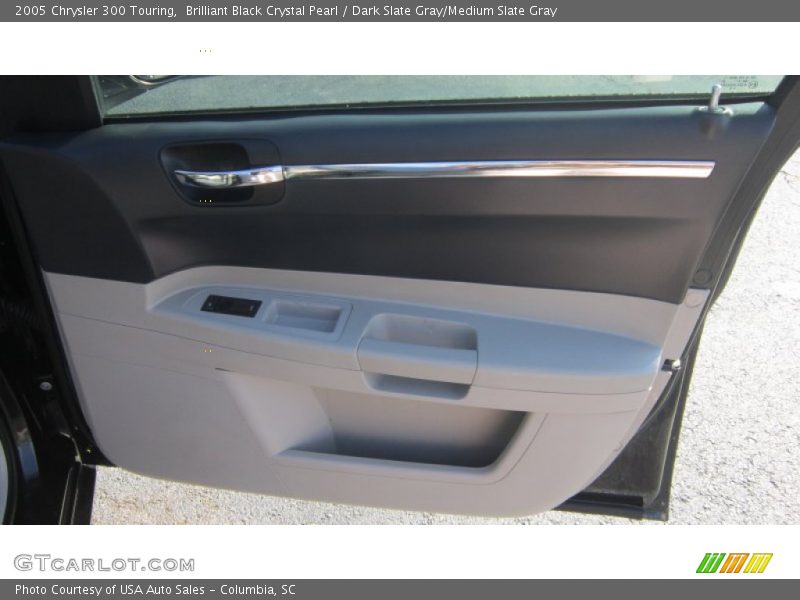 Brilliant Black Crystal Pearl / Dark Slate Gray/Medium Slate Gray 2005 Chrysler 300 Touring