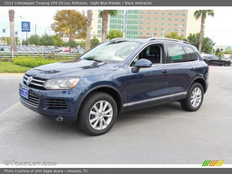 Night Blue Metallic / Black Anthracite 2013 Volkswagen Touareg VR6 FSI Lux 4XMotion