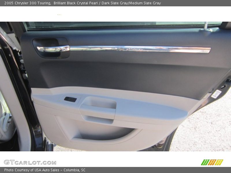 Brilliant Black Crystal Pearl / Dark Slate Gray/Medium Slate Gray 2005 Chrysler 300 Touring