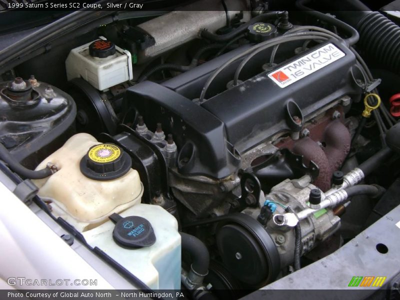 Silver / Gray 1999 Saturn S Series SC2 Coupe