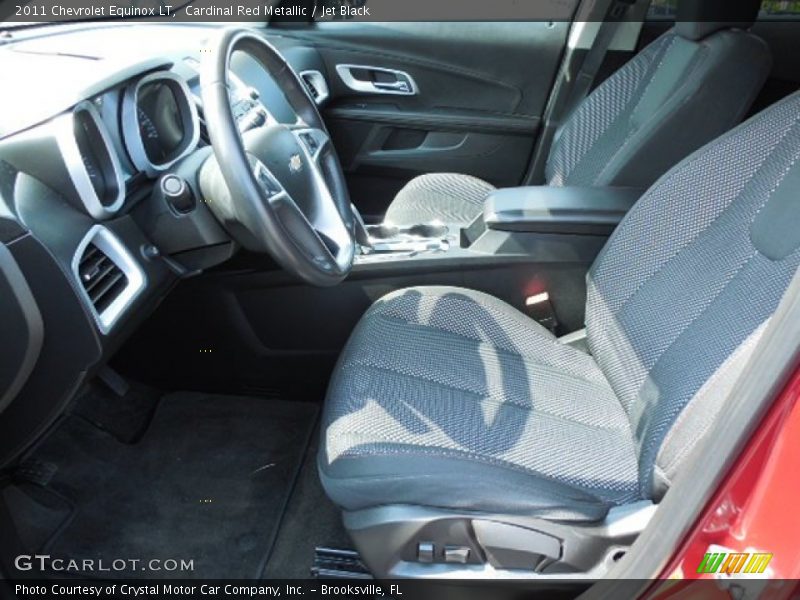 Cardinal Red Metallic / Jet Black 2011 Chevrolet Equinox LT