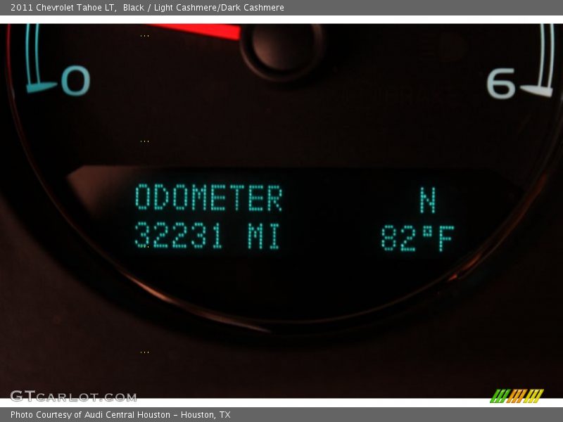 Black / Light Cashmere/Dark Cashmere 2011 Chevrolet Tahoe LT