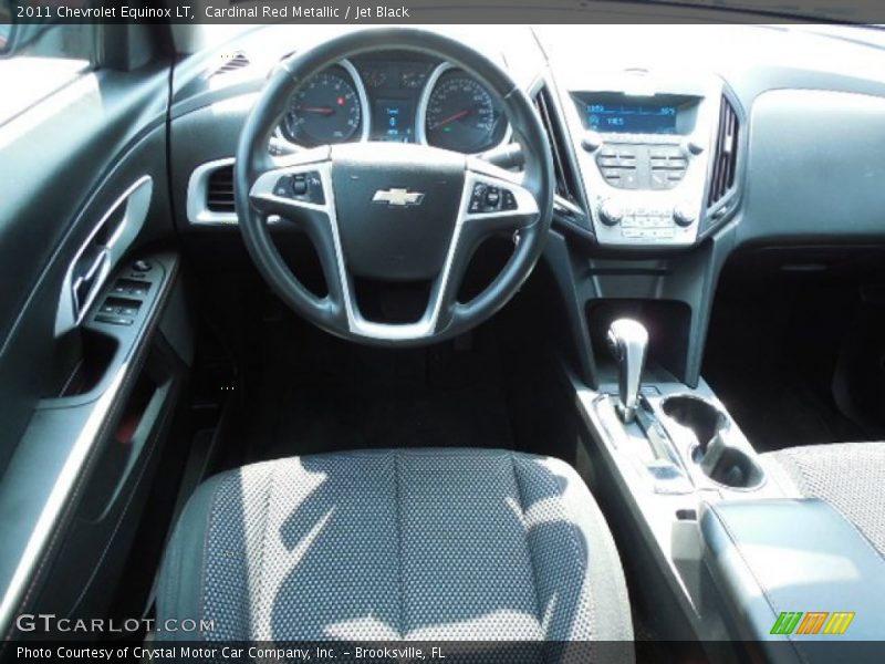 Cardinal Red Metallic / Jet Black 2011 Chevrolet Equinox LT