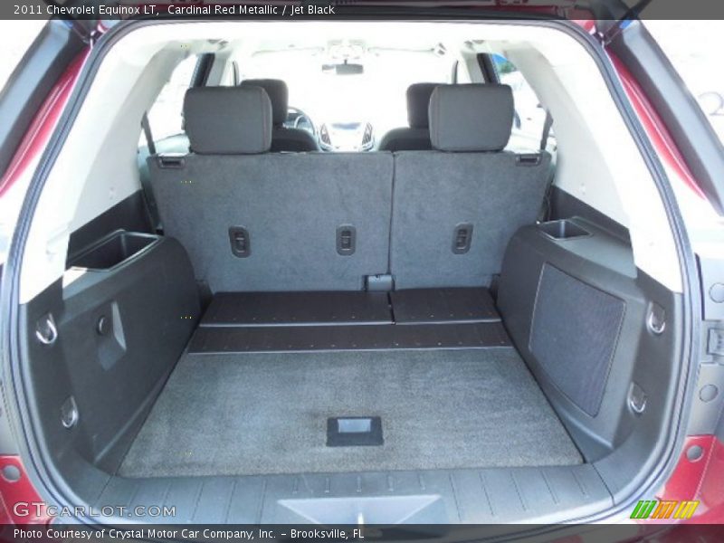 Cardinal Red Metallic / Jet Black 2011 Chevrolet Equinox LT