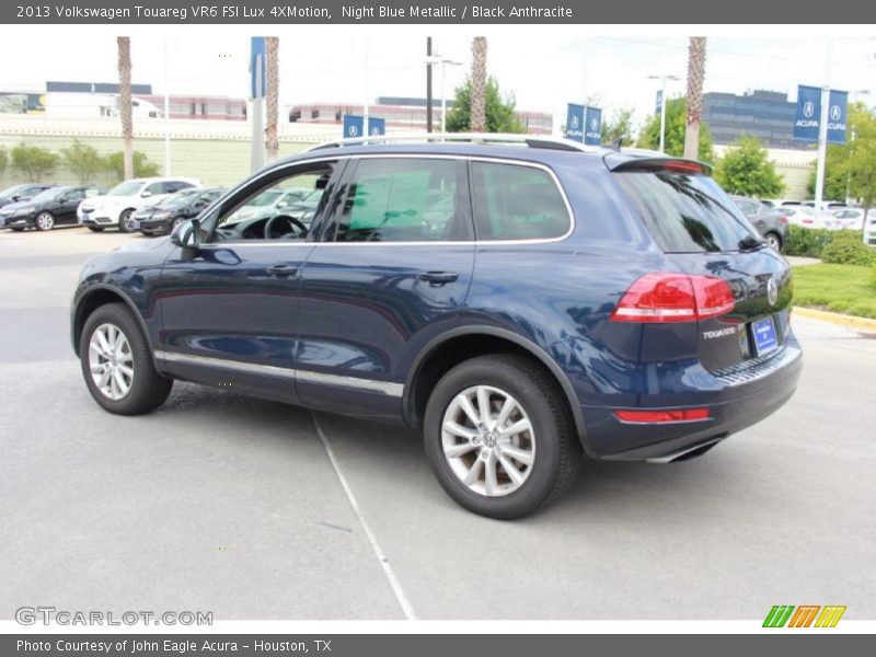 Night Blue Metallic / Black Anthracite 2013 Volkswagen Touareg VR6 FSI Lux 4XMotion