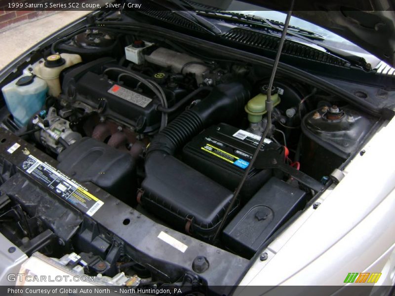 Silver / Gray 1999 Saturn S Series SC2 Coupe