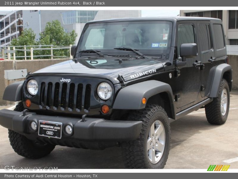 Black / Black 2011 Jeep Wrangler Unlimited Rubicon 4x4