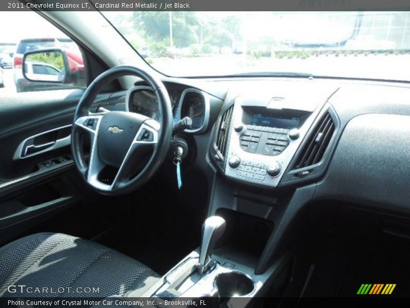 Cardinal Red Metallic / Jet Black 2011 Chevrolet Equinox LT