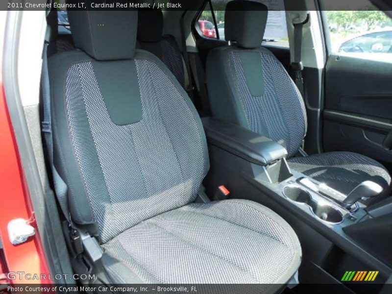 Cardinal Red Metallic / Jet Black 2011 Chevrolet Equinox LT