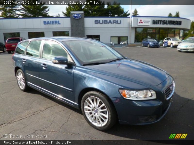 Barrents Blue Metallic / Dalaro Quartz T-Tec 2010 Volvo V50 2.4i