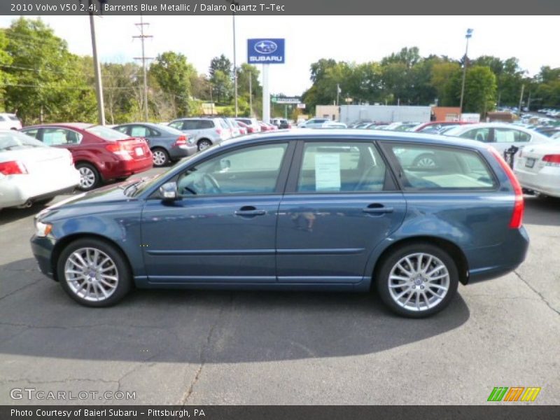 Barrents Blue Metallic / Dalaro Quartz T-Tec 2010 Volvo V50 2.4i