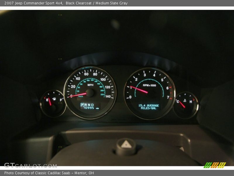  2007 Commander Sport 4x4 Sport 4x4 Gauges