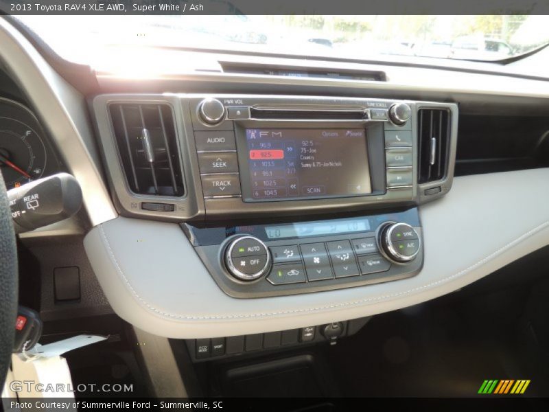 Super White / Ash 2013 Toyota RAV4 XLE AWD