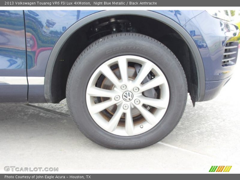 Night Blue Metallic / Black Anthracite 2013 Volkswagen Touareg VR6 FSI Lux 4XMotion