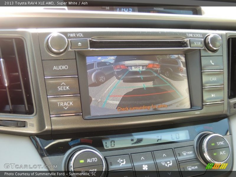 Super White / Ash 2013 Toyota RAV4 XLE AWD
