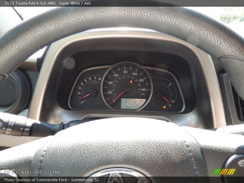Super White / Ash 2013 Toyota RAV4 XLE AWD