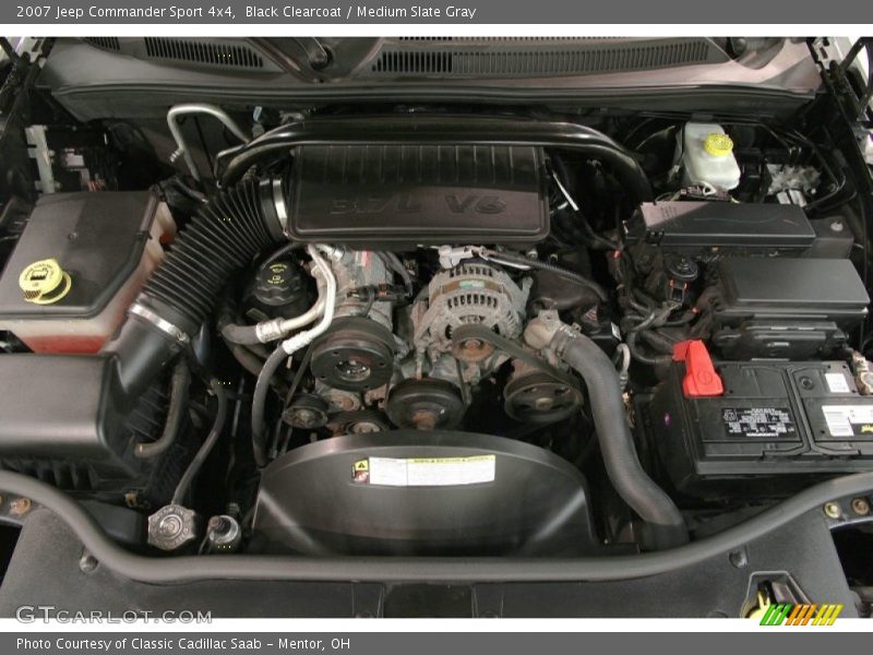  2007 Commander Sport 4x4 Engine - 3.7 Liter SOHC 12V Powertech V6