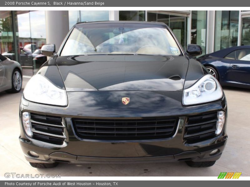 Black / Havanna/Sand Beige 2008 Porsche Cayenne S