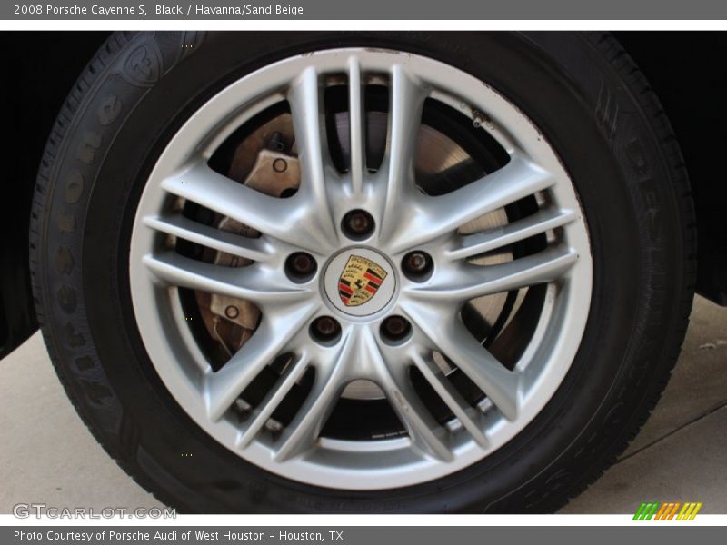 Black / Havanna/Sand Beige 2008 Porsche Cayenne S