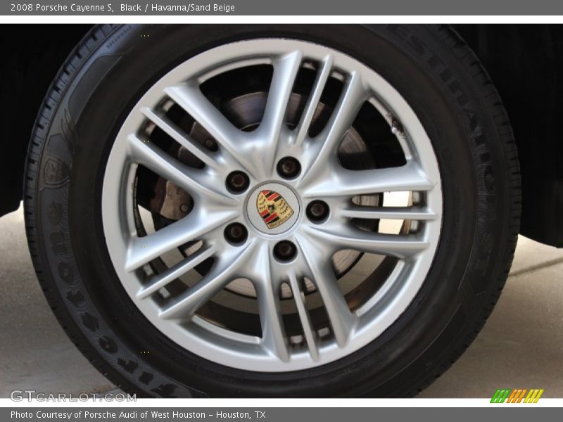Black / Havanna/Sand Beige 2008 Porsche Cayenne S