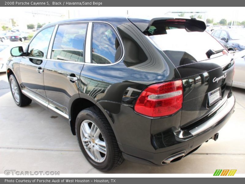 Black / Havanna/Sand Beige 2008 Porsche Cayenne S