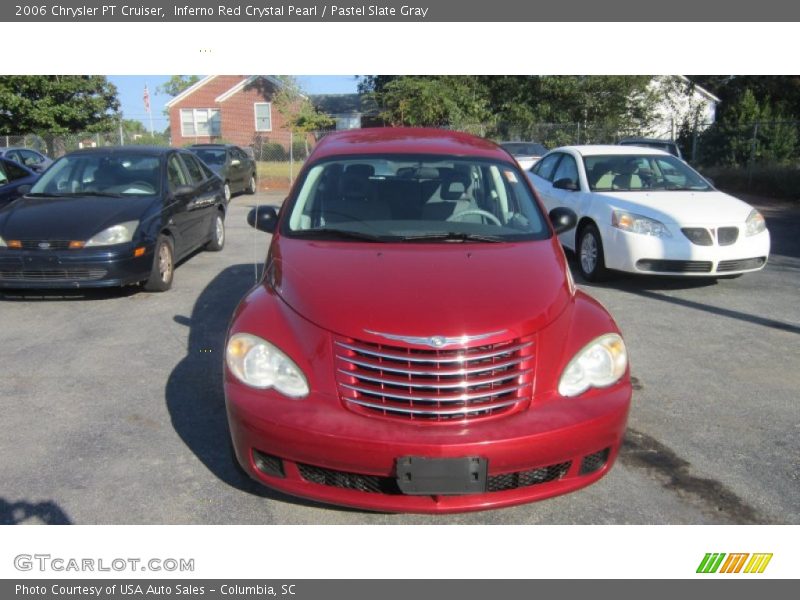 Inferno Red Crystal Pearl / Pastel Slate Gray 2006 Chrysler PT Cruiser