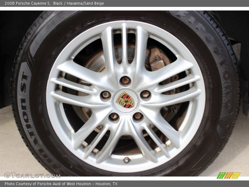 Black / Havanna/Sand Beige 2008 Porsche Cayenne S