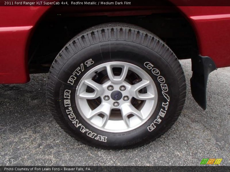 Redfire Metallic / Medium Dark Flint 2011 Ford Ranger XLT SuperCab 4x4