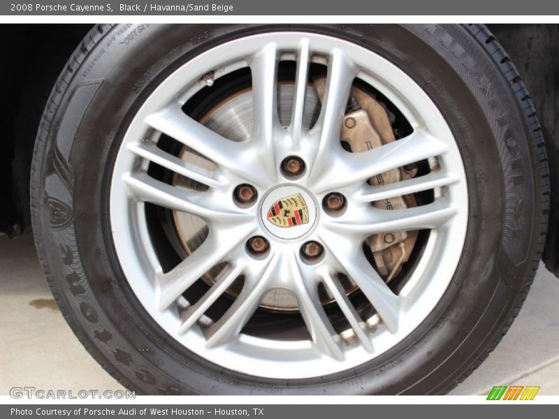 Black / Havanna/Sand Beige 2008 Porsche Cayenne S