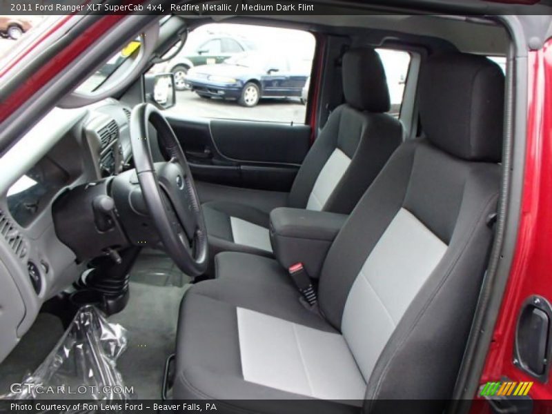 Redfire Metallic / Medium Dark Flint 2011 Ford Ranger XLT SuperCab 4x4