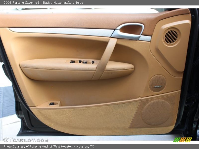 Black / Havanna/Sand Beige 2008 Porsche Cayenne S
