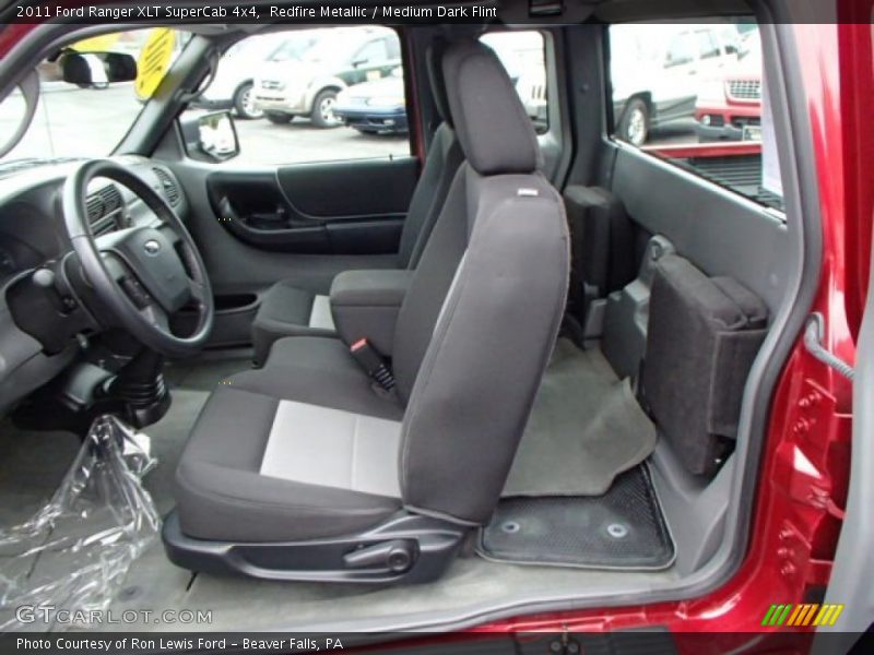 Redfire Metallic / Medium Dark Flint 2011 Ford Ranger XLT SuperCab 4x4