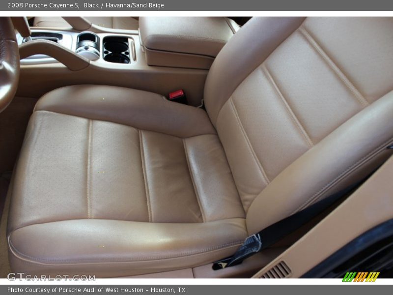 Black / Havanna/Sand Beige 2008 Porsche Cayenne S