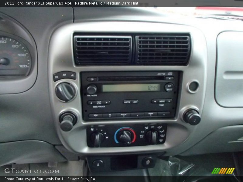 Redfire Metallic / Medium Dark Flint 2011 Ford Ranger XLT SuperCab 4x4