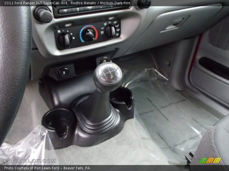 Redfire Metallic / Medium Dark Flint 2011 Ford Ranger XLT SuperCab 4x4