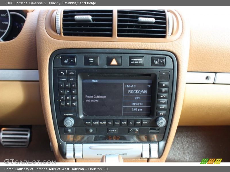 Black / Havanna/Sand Beige 2008 Porsche Cayenne S
