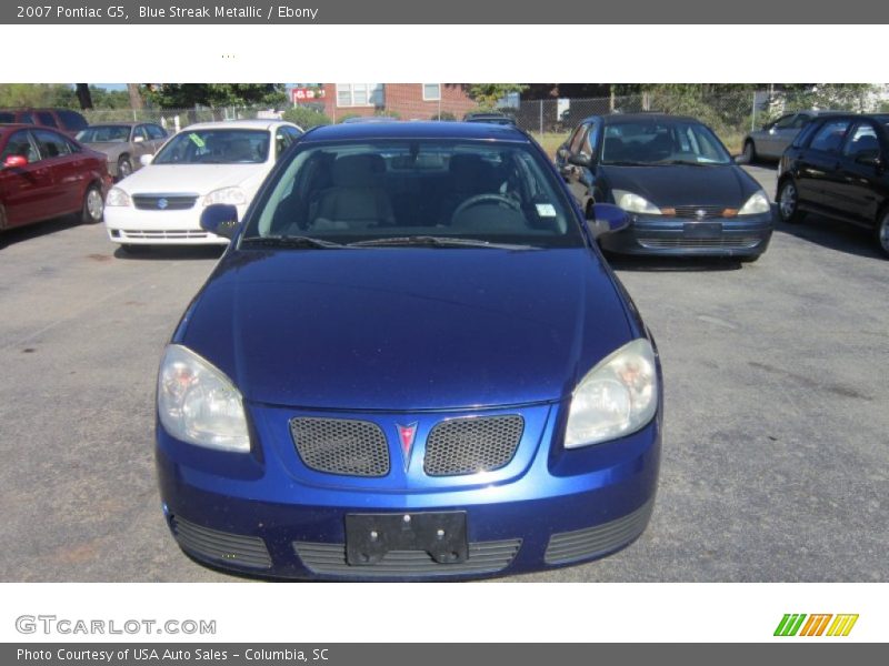 Blue Streak Metallic / Ebony 2007 Pontiac G5